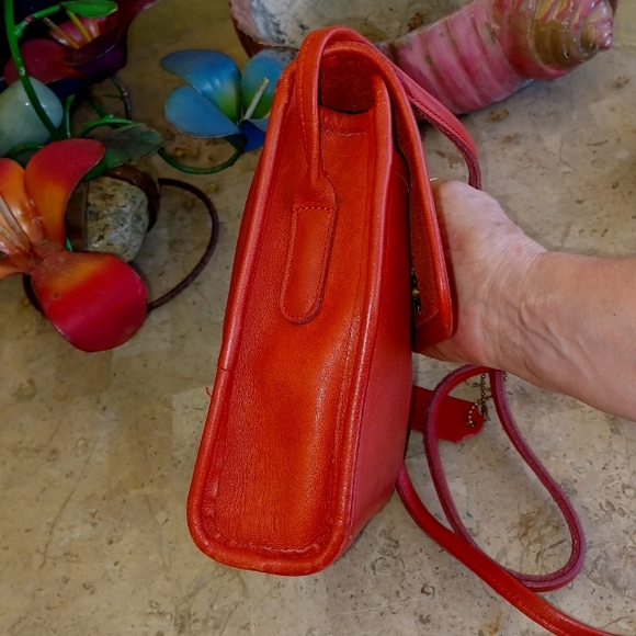 VINTAGE EARLY 1990's COACH SCOOTER BAG - Picture 6 of 17